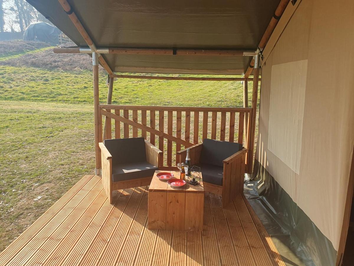 Luxury Safari Tents At Moulin Du Pommier Glamping & Camping Saulgond Exteriér fotografie