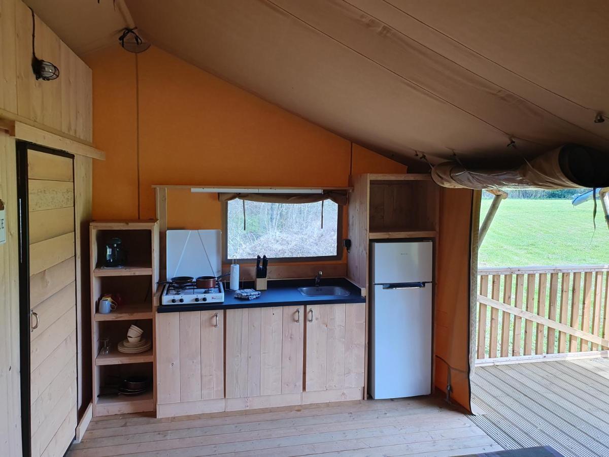 Luxury Safari Tents At Moulin Du Pommier Glamping & Camping Saulgond Exteriér fotografie