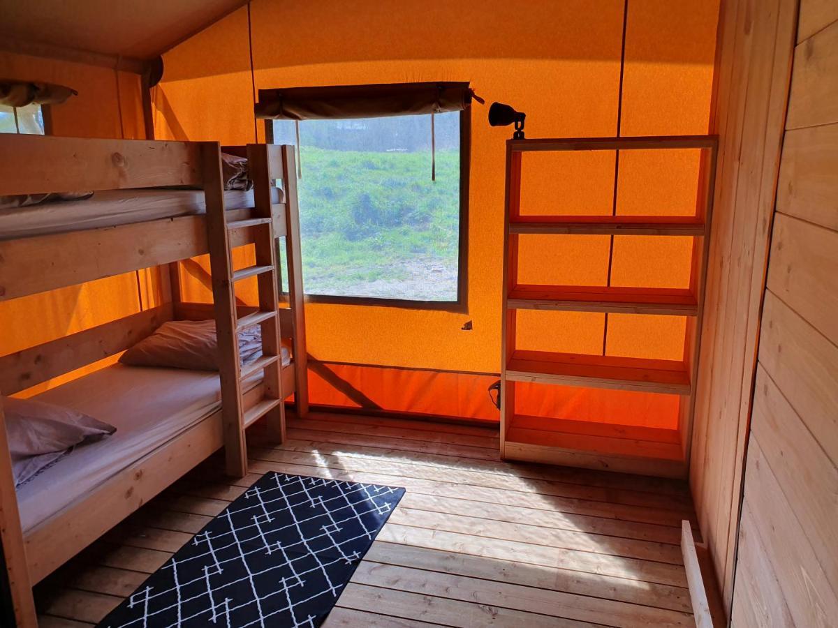 Luxury Safari Tents At Moulin Du Pommier Glamping & Camping Saulgond Exteriér fotografie