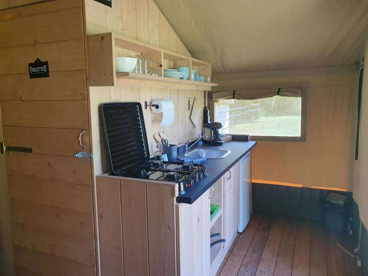 Luxury Safari Tents At Moulin Du Pommier Glamping & Camping Saulgond Exteriér fotografie