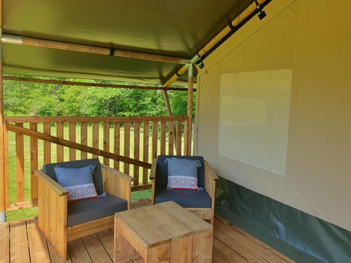 Luxury Safari Tents At Moulin Du Pommier Glamping & Camping Saulgond Exteriér fotografie