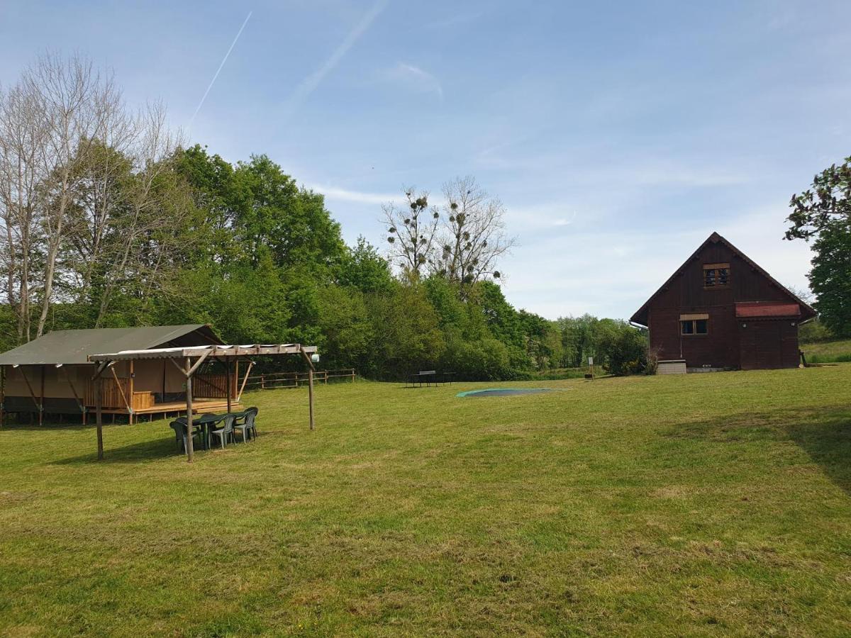 Luxury Safari Tents At Moulin Du Pommier Glamping & Camping Saulgond Exteriér fotografie