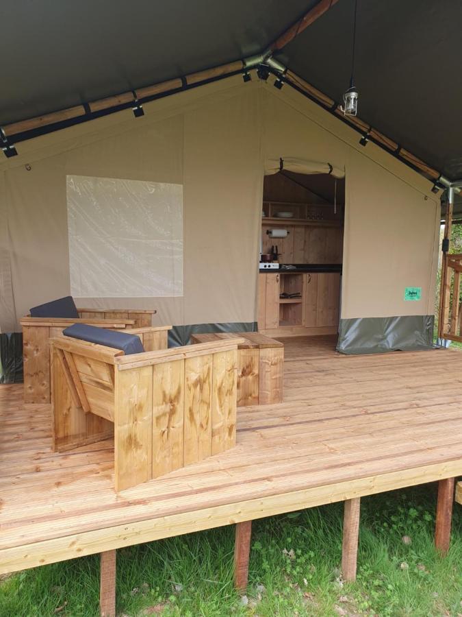 Luxury Safari Tents At Moulin Du Pommier Glamping & Camping Saulgond Exteriér fotografie