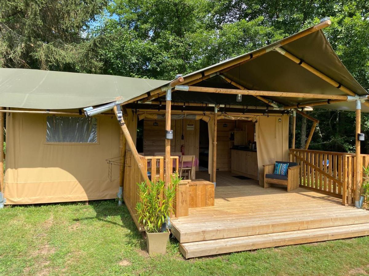 Luxury Safari Tents At Moulin Du Pommier Glamping & Camping Saulgond Exteriér fotografie